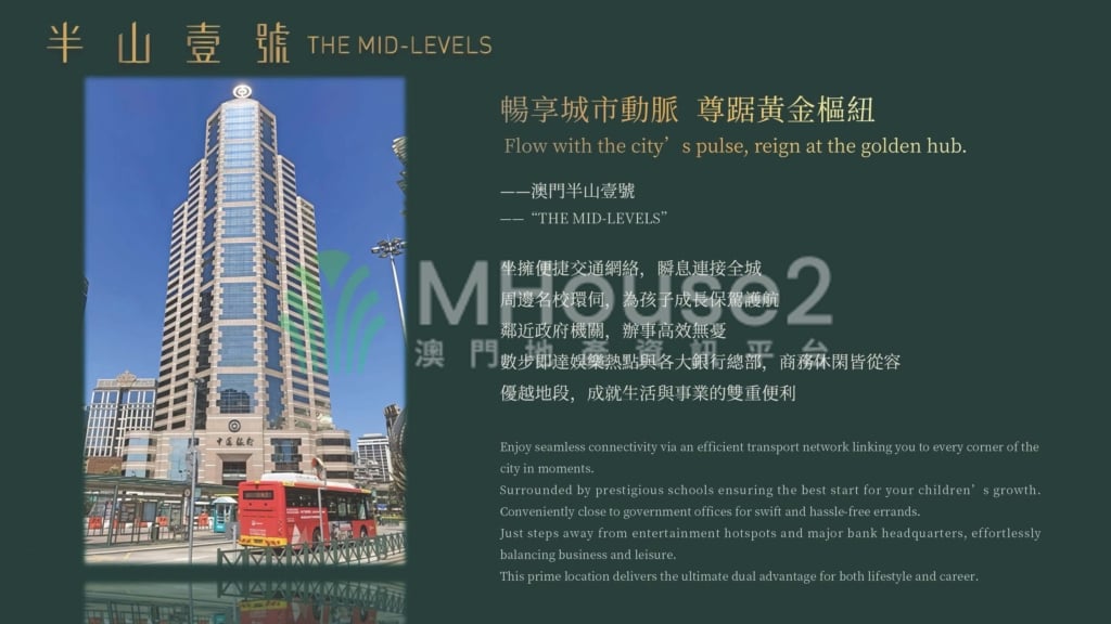 南灣加思欄新盤「半山壹號」開放式 - MHouse2 - 澳門地產資訊平台 | 掌握未來投資潛力