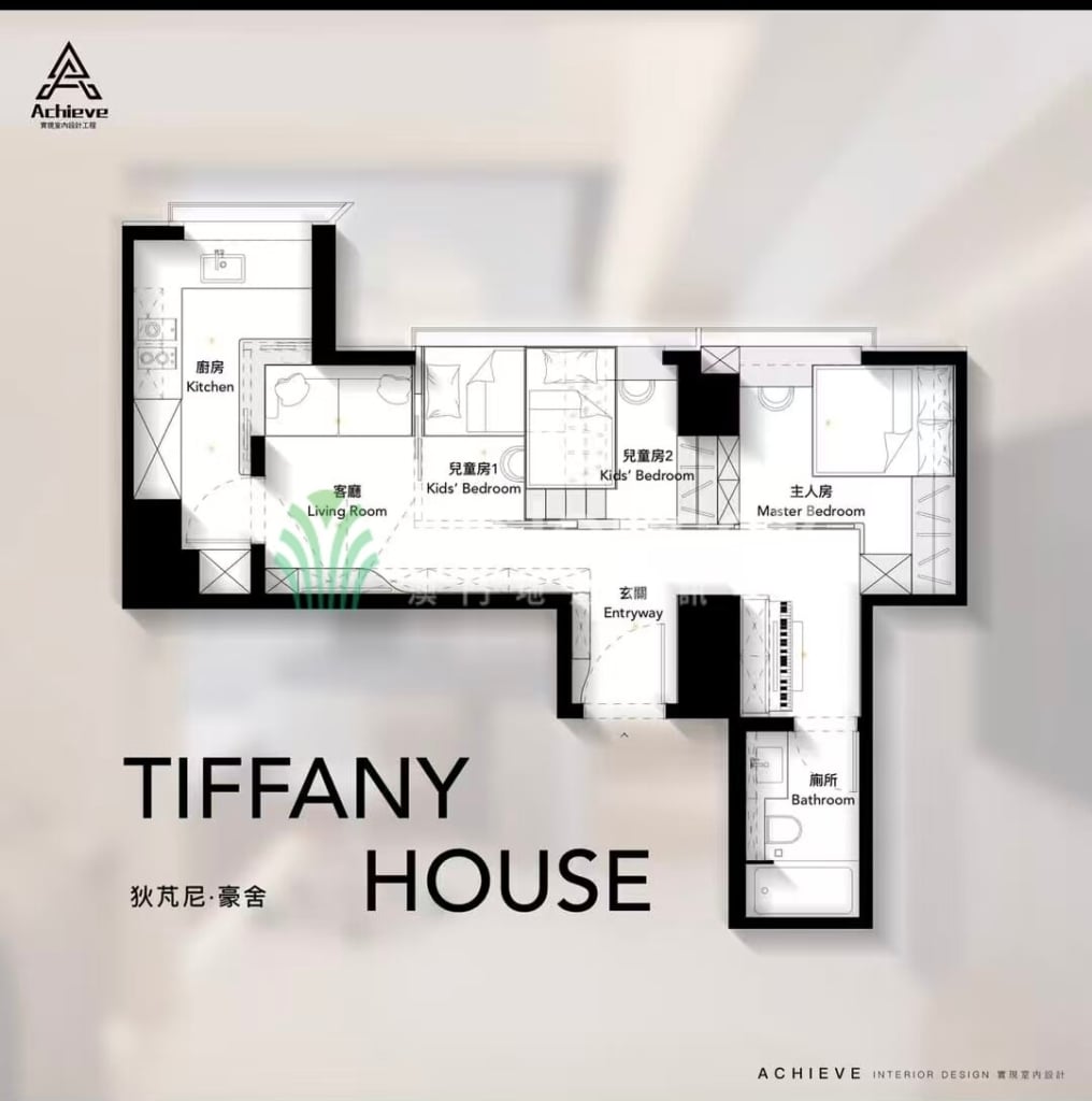 Tiffany House 狄芃尼・豪舍｜13E 大兩房 - MHouse2 - 澳門地產資訊平台 | 掌握未來投資潛力